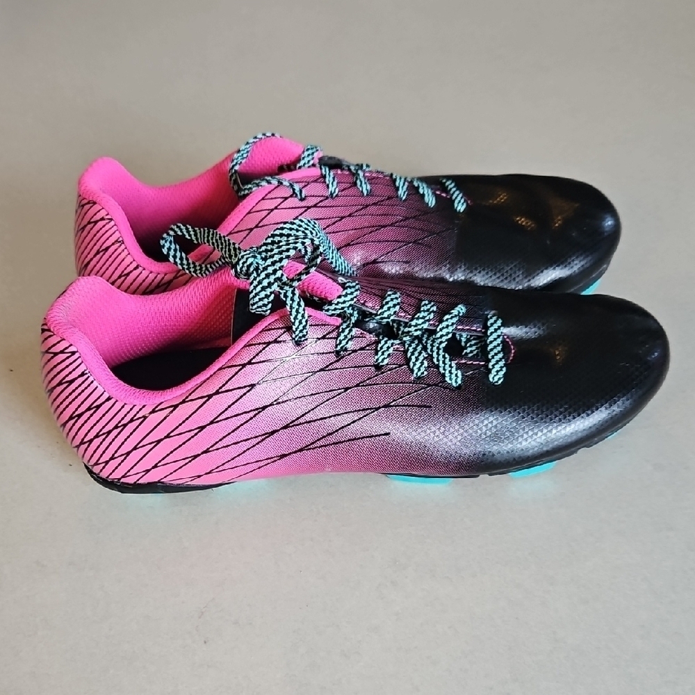 DSG Pink And Black Soccer Cleats